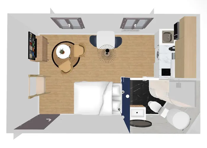 Apartamento Le Deep Blue - Homy *
